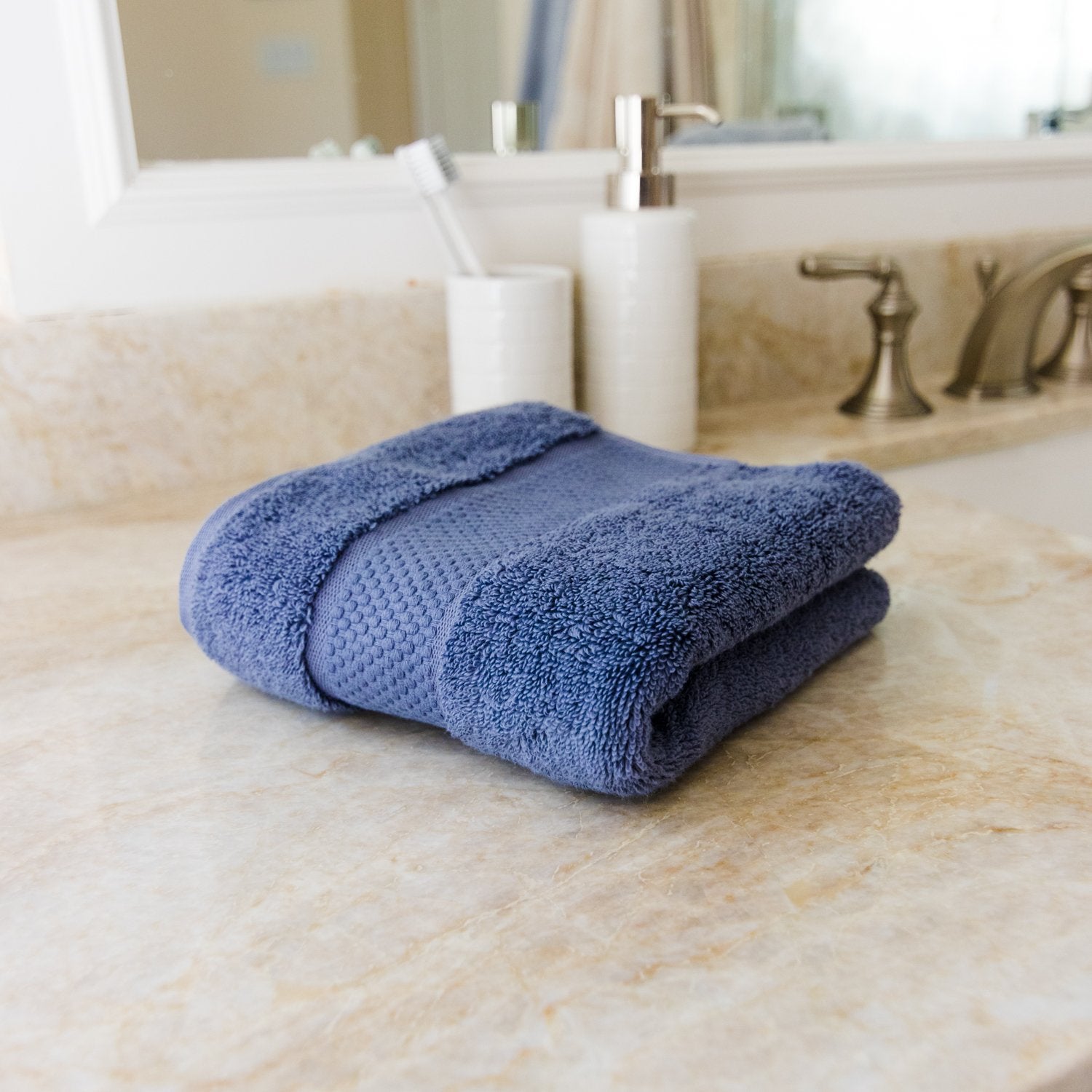 Hand Towel Set, Luxury Premium Cotton Blend Hand Towel, Natural,  Sustainable, Hypo-alergenic, High Absorbent, Super Soft Hand Towel,  Bathroom Hand Towel Set, Nano Fiber Towels, Bathroom Accessories - Temu