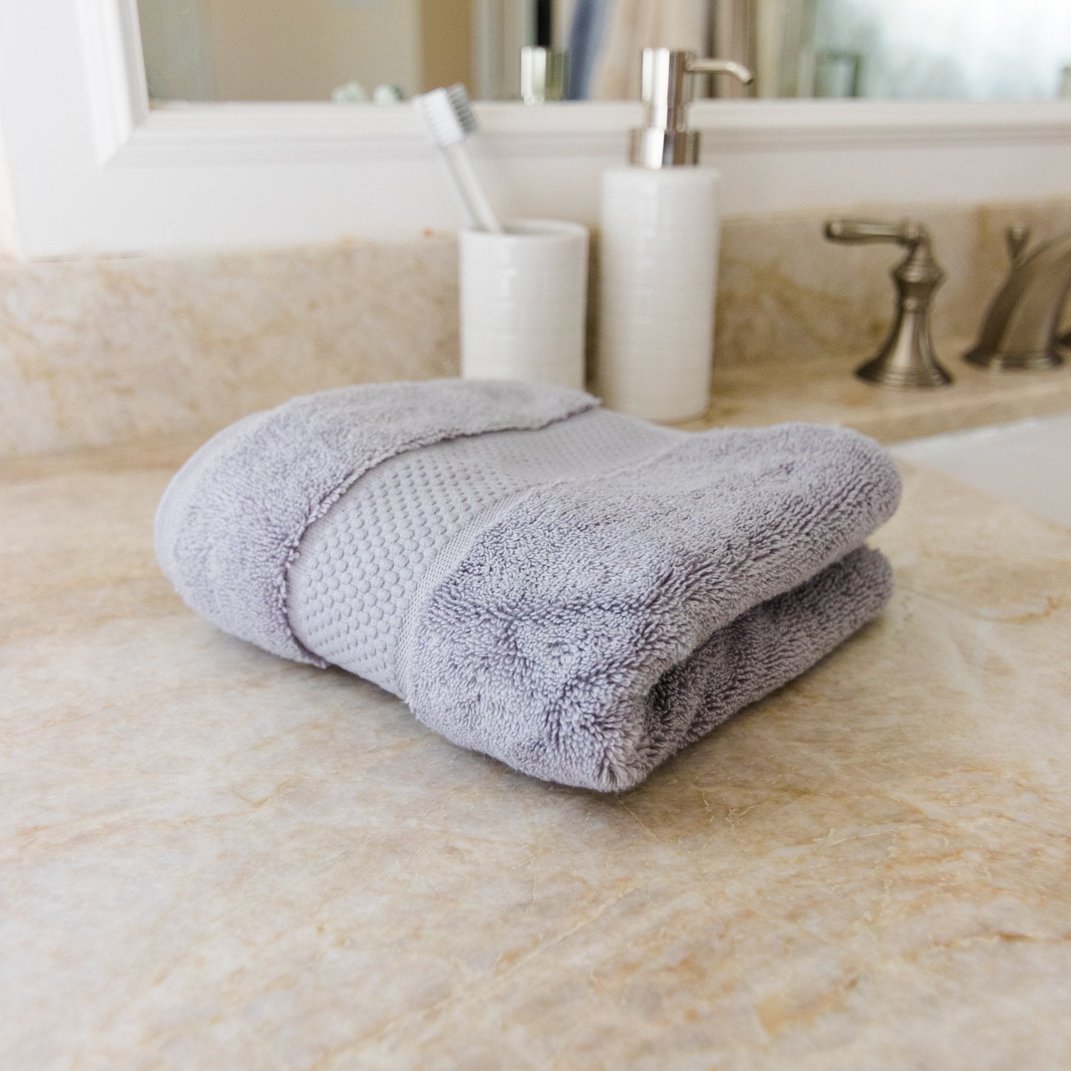Hand Towel Set, Luxury Premium Cotton Blend Hand Towel, Natural,  Sustainable, Hypo-alergenic, High Absorbent, Super Soft Hand Towel, Bathroom  Hand Towel Set, Nano Fiber Towels, Bathroom Accessories - Temu